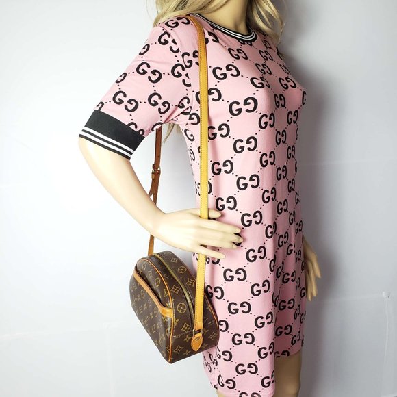 100% Authentic Louis Vuitton Monogram Crossbody Bag - Picture 15 of 16